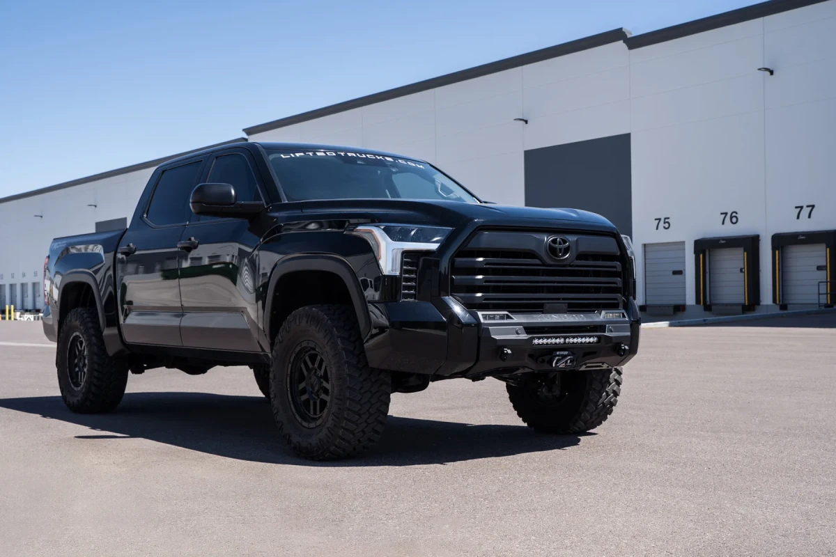Toyota Tundra Bumper - Front - Addictive Desert Designs - Stealth w/ Winch Mount - `22-`26