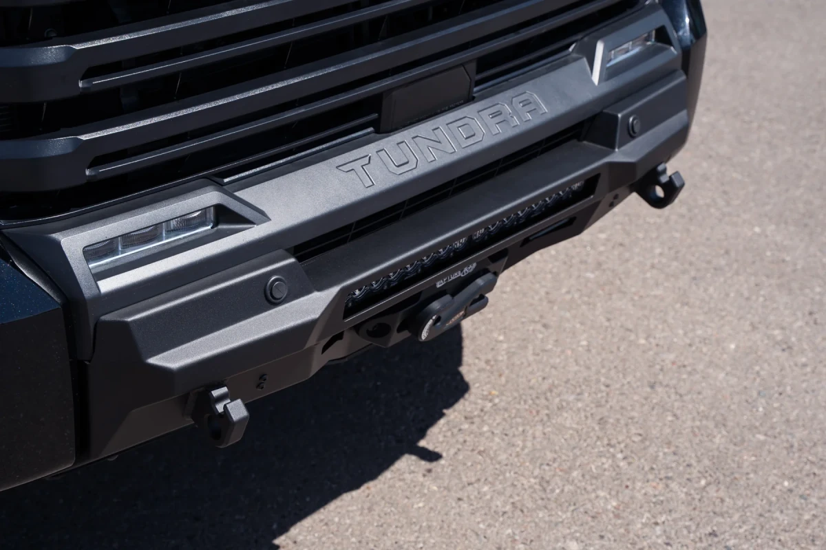 Toyota Tundra Bumper - Front - Addictive Desert Designs - Stealth w/ Winch Mount - `22-`26