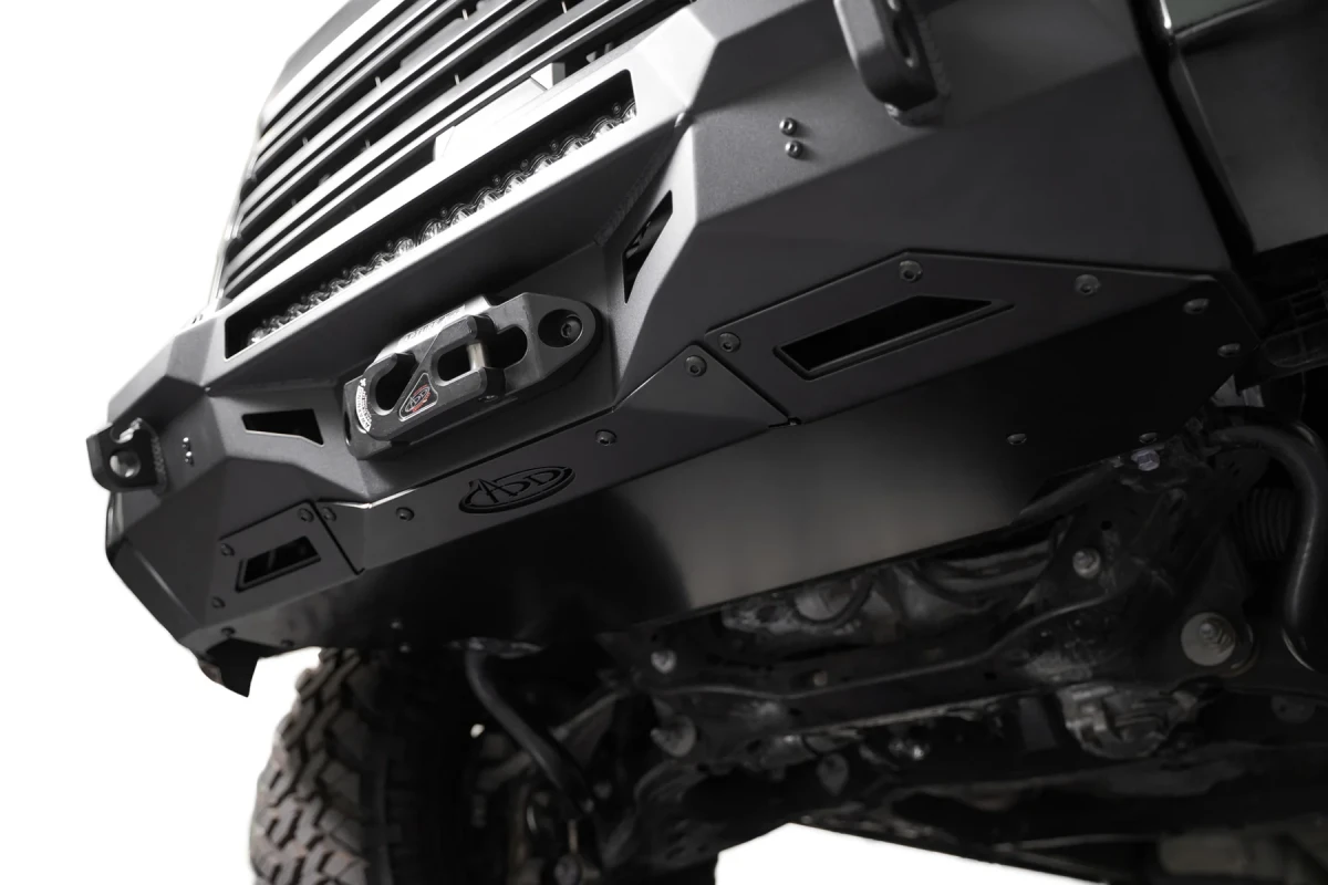 Toyota Tundra Bumper - Front - Addictive Desert Designs - Stealth w/ Winch Mount - `22-`26
