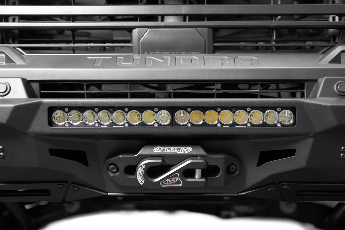 Toyota Tundra Bumper - Front - Addictive Desert Designs - Stealth w/ Winch Mount - `22-`26