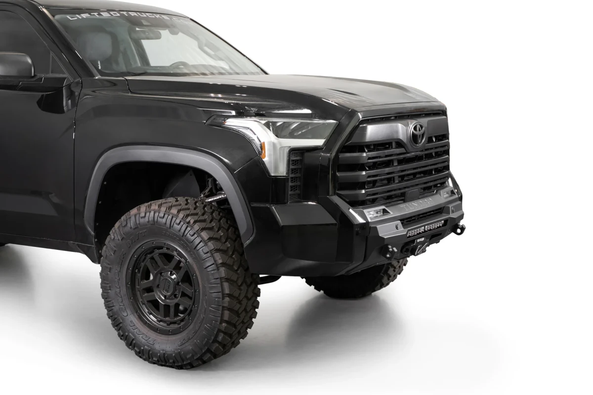 Toyota Tundra Bumper - Front - Addictive Desert Designs - Stealth w/ Winch Mount - `22-`26
