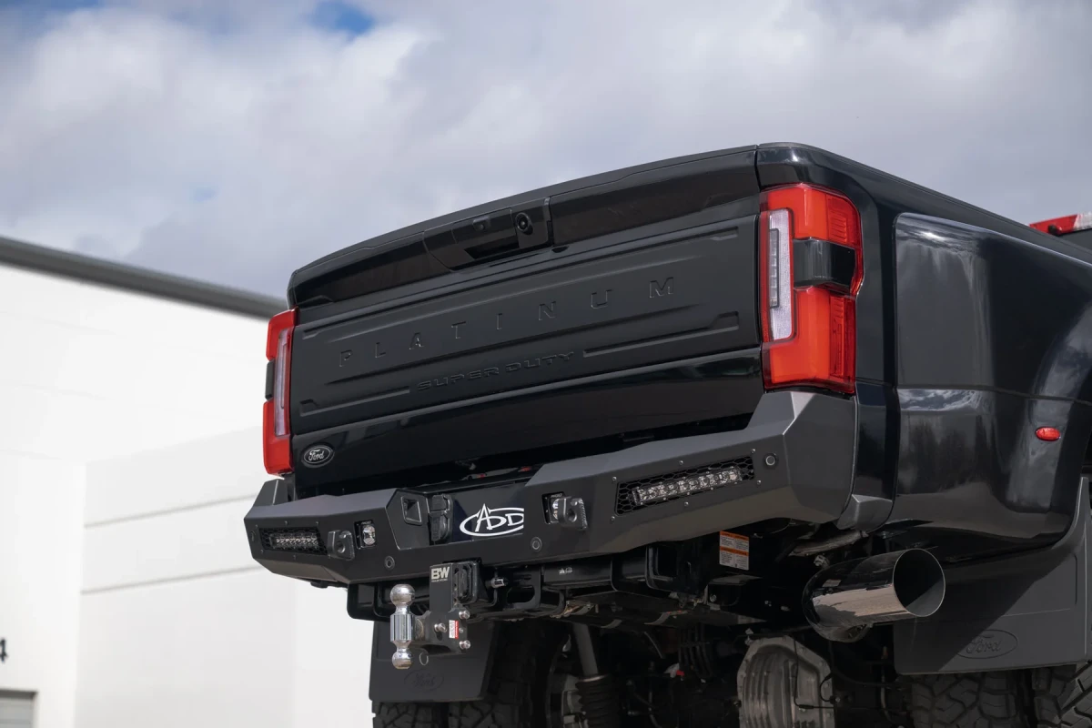 Ford Super Duty Rear Bumper - Honeybadger 