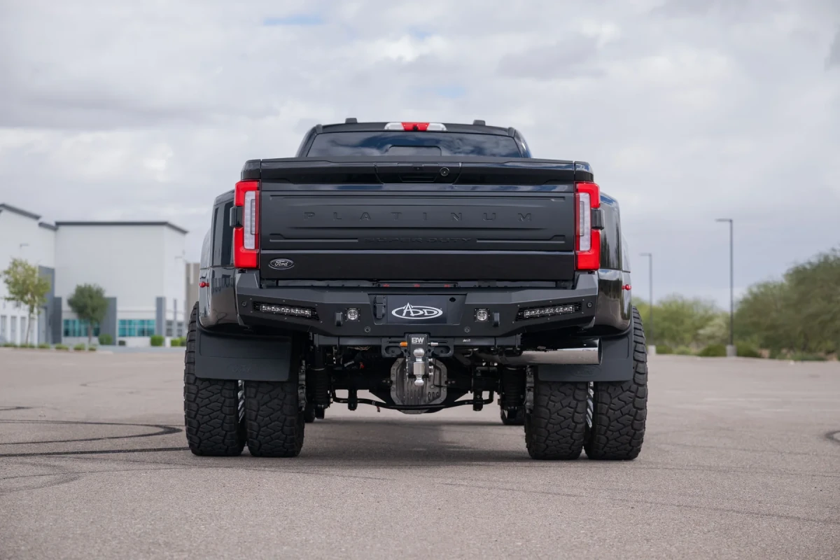 Ford Super Duty Rear Bumper - Honeybadger 