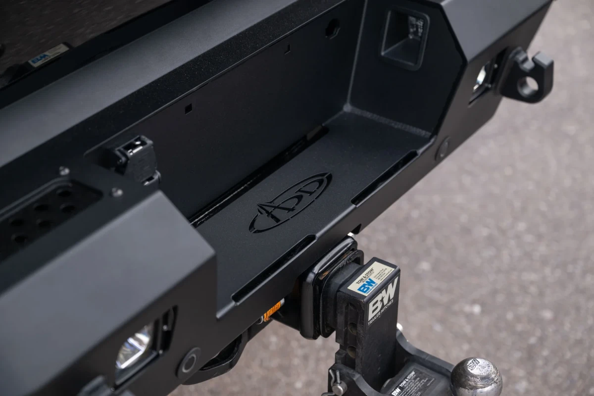 Ford Super Duty Rear Bumper - Honeybadger 