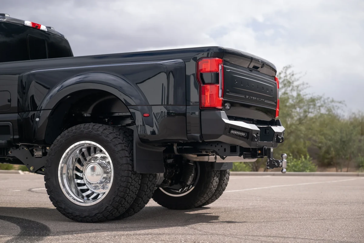 Ford Super Duty Rear Bumper - Honeybadger 