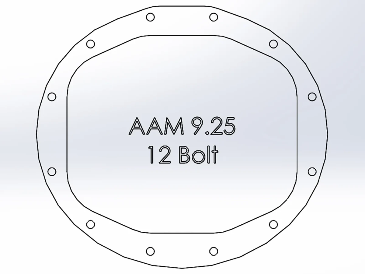 Dodge Ram Diff Cover Kit - Front + Rear - aFe - AAM 9.25-12 & AAM 11.5/12-14 - `13-`18