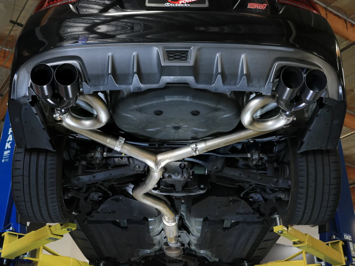 Subaru WRX Performance Exhaust - aFe - Cat Back - Black Tip - `15-`21
