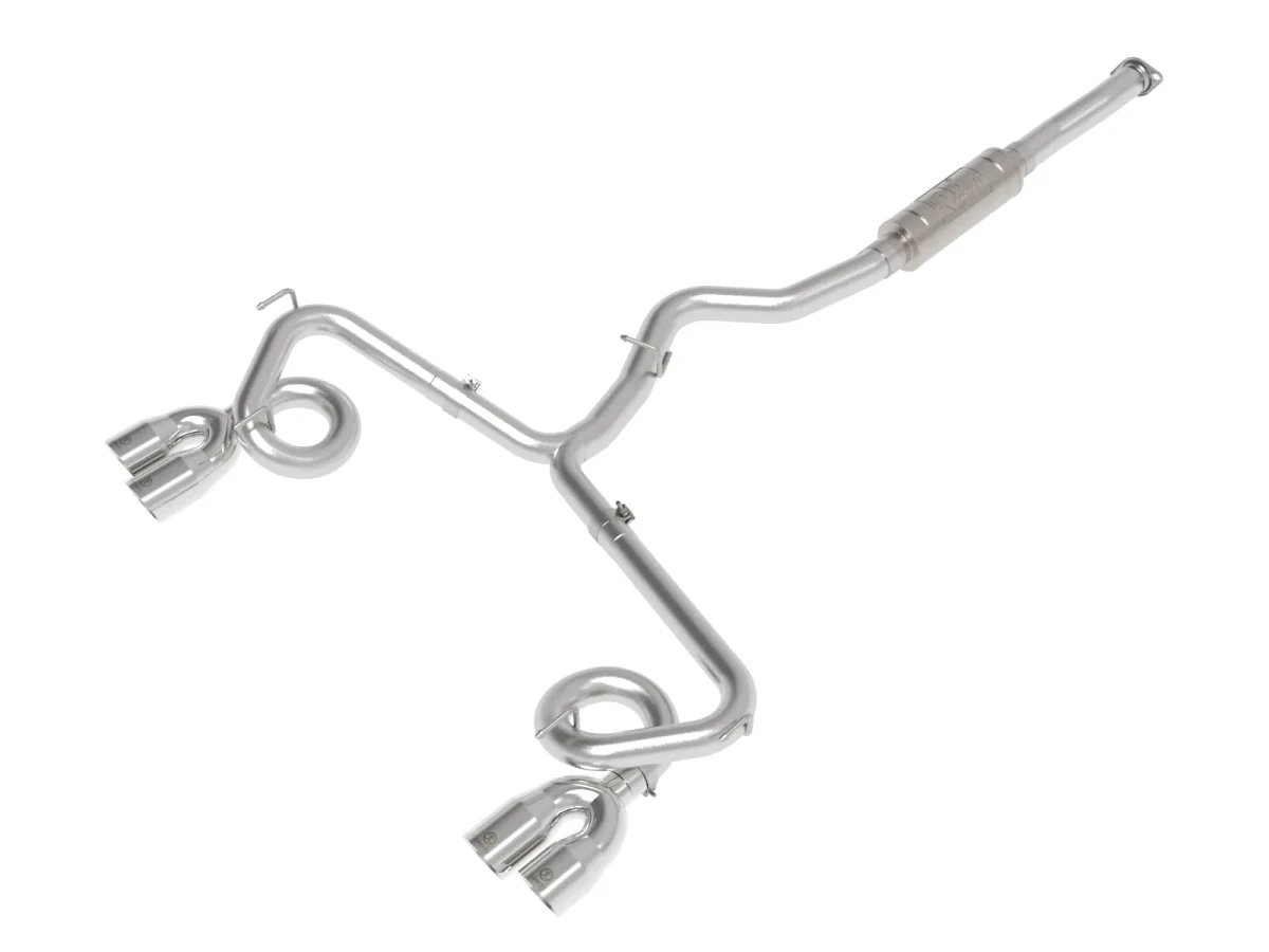 Subaru WRX Performance Exhaust - aFe - Takeda 3in to 2-1/2in Stnlss Cat-Back - Polished Tips - `15-`21