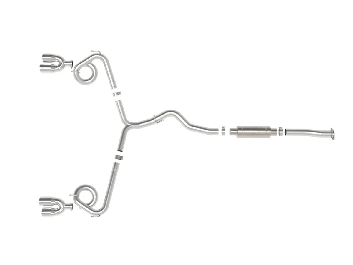 Subaru WRX Performance Exhaust - aFe - Takeda 3in to 2-1/2in Stnlss Cat-Back - Polished Tips - `15-`21