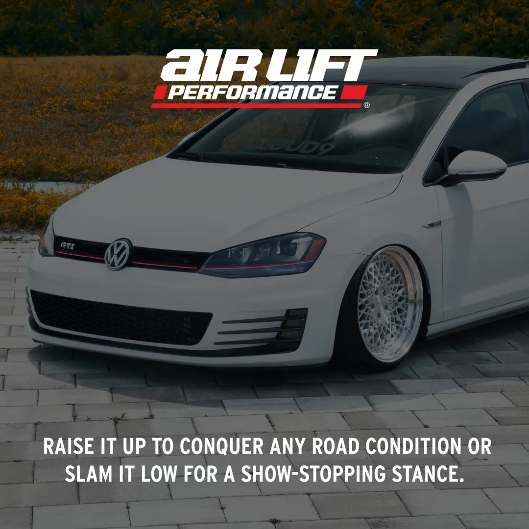 Volkswagen GTI Air Suspension Kit - Rear - Air Lift - Performance - `15-`24