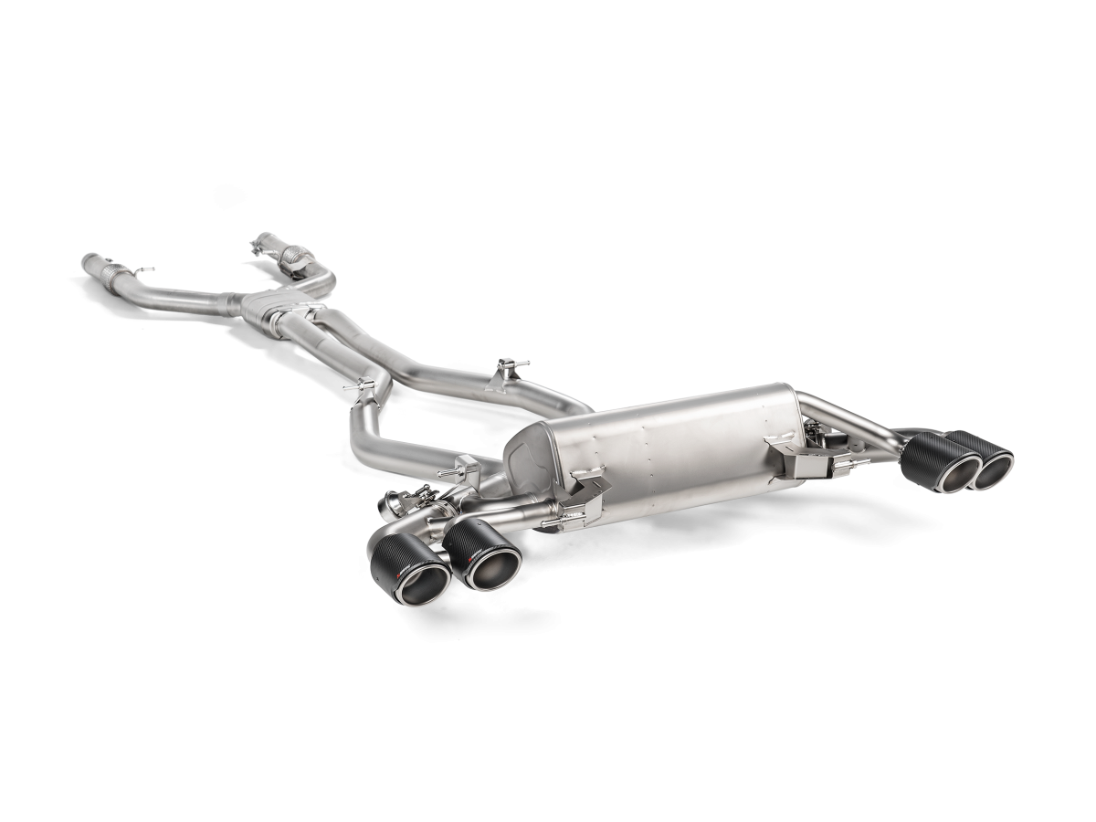 Alfa Romeo Giulia Performance Exhaust - Akrapovic - Cat Back - Titanium