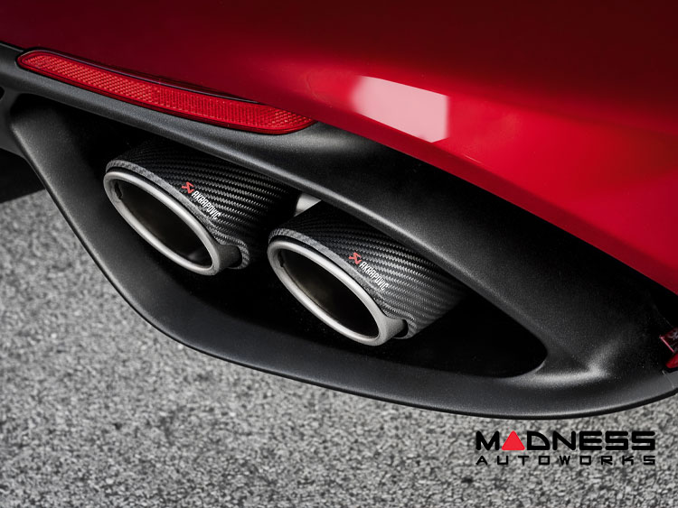Alfa Romeo Giulia Performance Exhaust - Akrapovic - Cat Back - Titanium