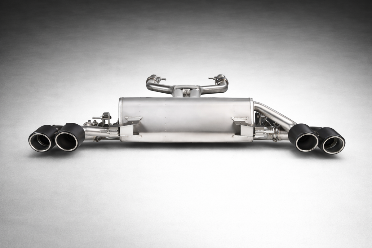 Alfa Romeo Giulia Performance Exhaust - Akrapovic - Cat Back - Titanium