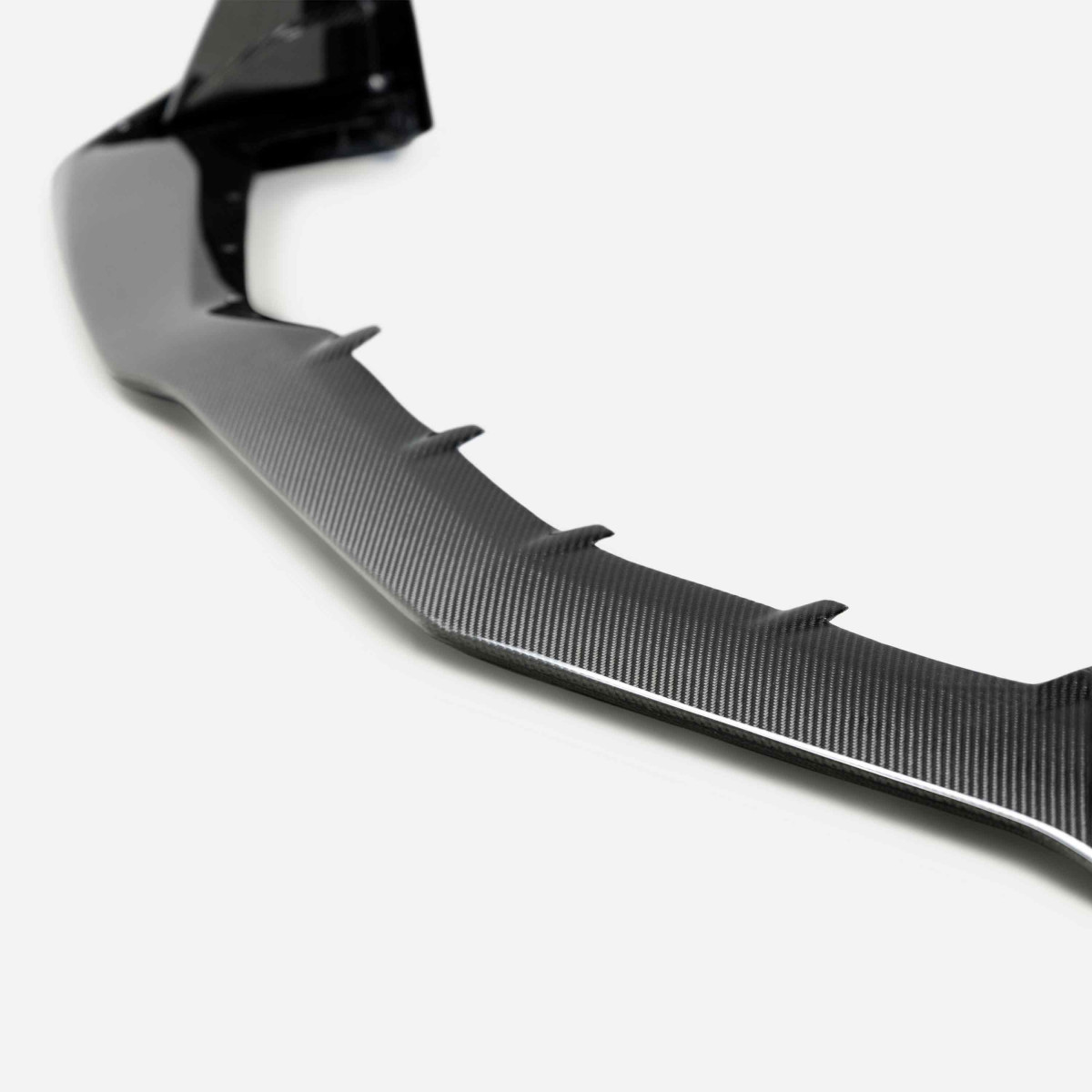 Chevrolet Corvette Front Splitter - Anderson Composites - Type-OE Carbon Fiber - 2019 ZR1