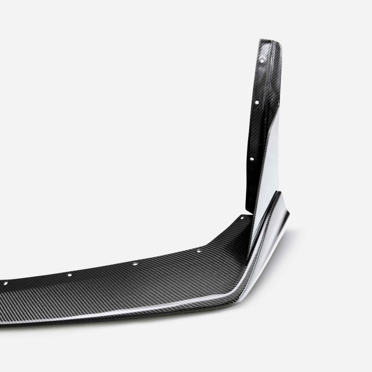 Chevrolet Corvette Front Splitter - Anderson Composites - Type-OE Carbon Fiber - 2019 ZR1