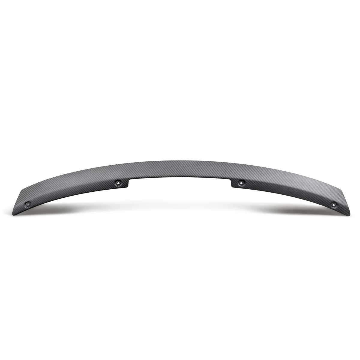 Ford Mustang Trunk Spoiler - Carbon Fiber - Type R - Gurney Flap for Dark Horse w/ Handling Package - Matte