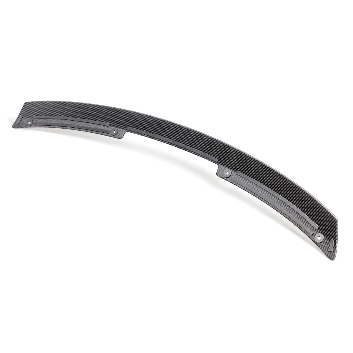 Ford Mustang Trunk Spoiler - Carbon Fiber - Type R - Gurney Flap for Dark Horse w/ Handling Package - Matte