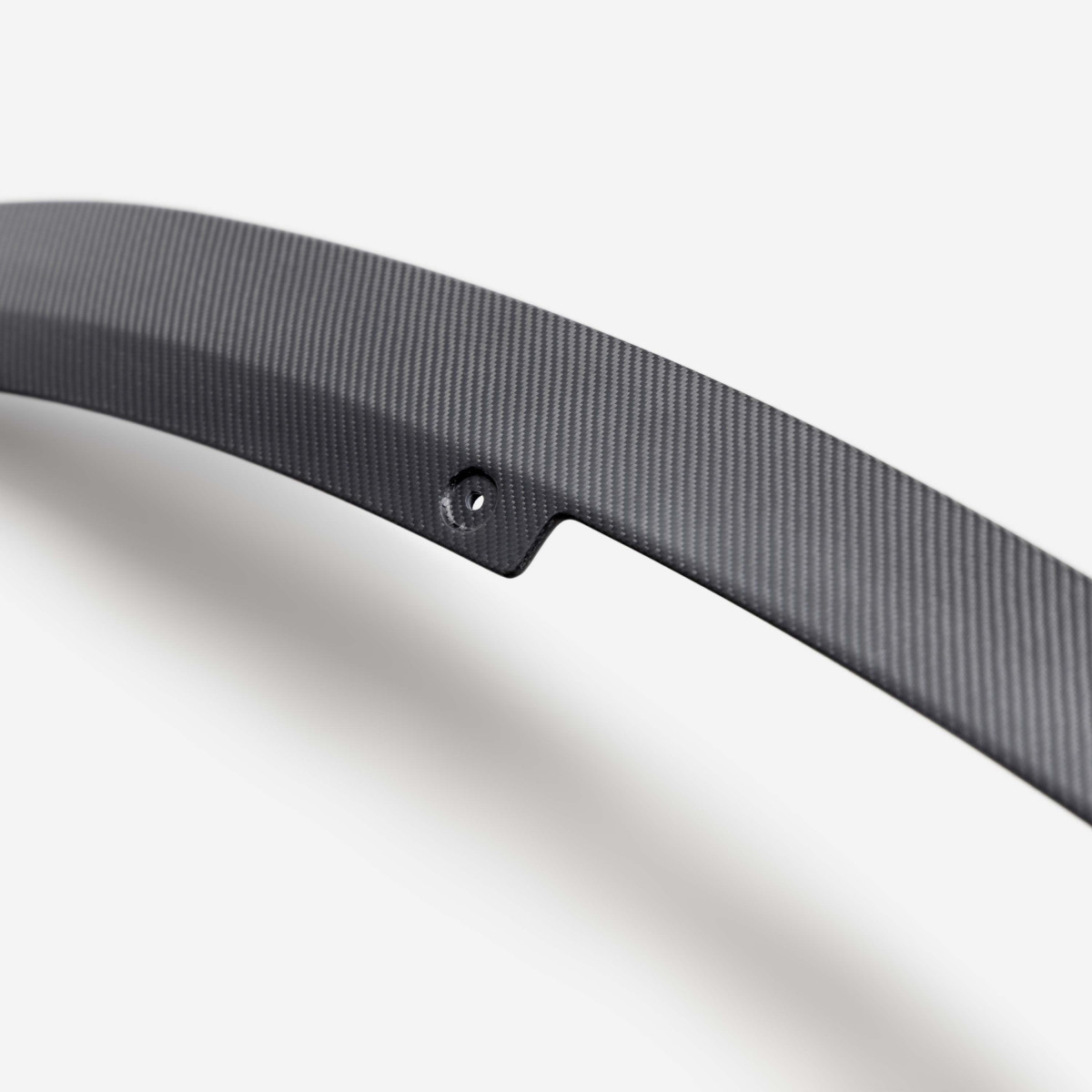 Ford Mustang Trunk Spoiler - Carbon Fiber - Type R - Gurney Flap for Dark Horse w/ Handling Package - Matte