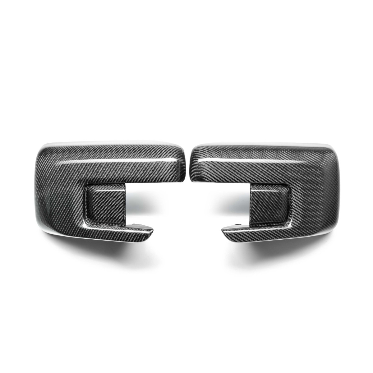 Ford F-150 Mirror Caps - Anderson Composites - Carbon Fiber - `21-`25