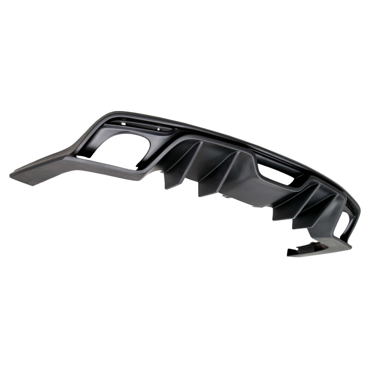 Ford Mustang Rear Diffusers - Anderson Composites - Type-ARQ - Fiberglass - '15-'17 w/ Quad Tip Exhaust