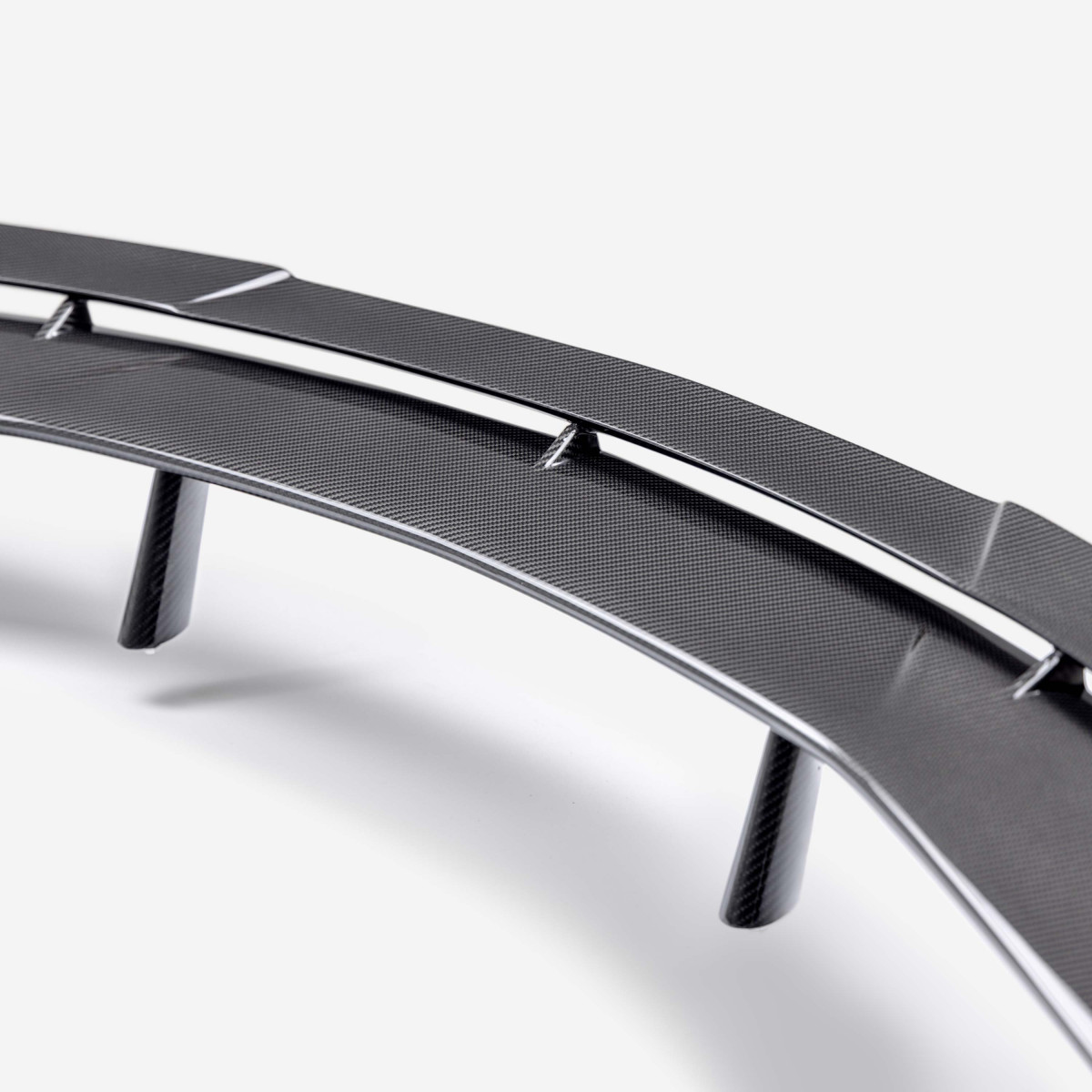 Chevrolet Corvette C8 Rear Spoiler - Anderson Composites - Type-HWD Carbon Fiber Double - `20-`25