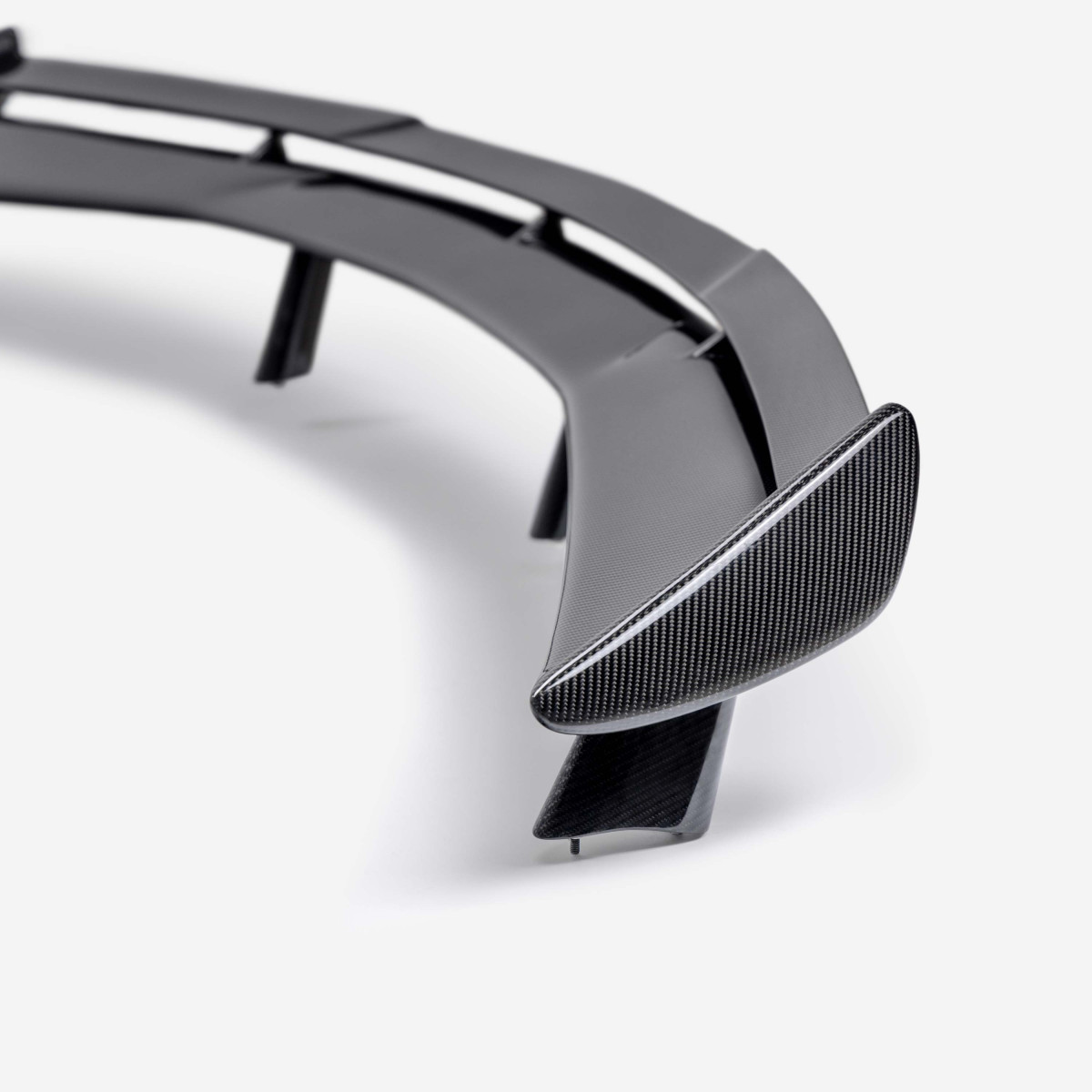 Chevrolet Corvette C8 Rear Spoiler - Anderson Composites - Type-HWD Carbon Fiber Double - `20-`25