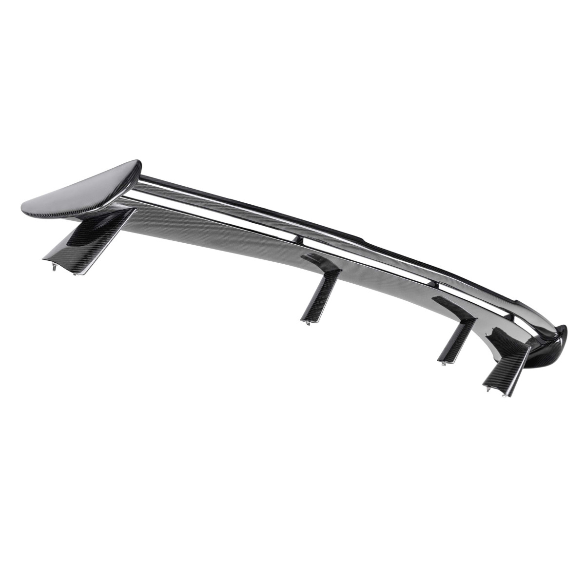 Chevrolet Corvette C8 Rear Spoiler - Anderson Composites - Type-HWD Carbon Fiber Double - `20-`25