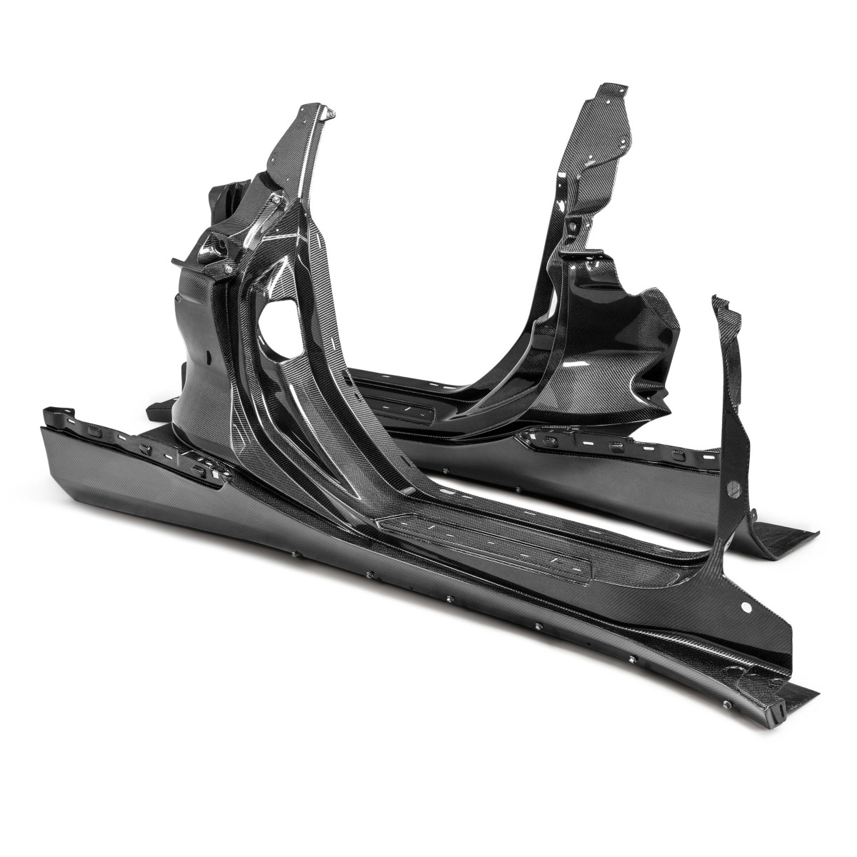 Chevrolet Corvette C8 Side Panels - Anderson Composites - Carbon Fiber - `23-`25 Z06