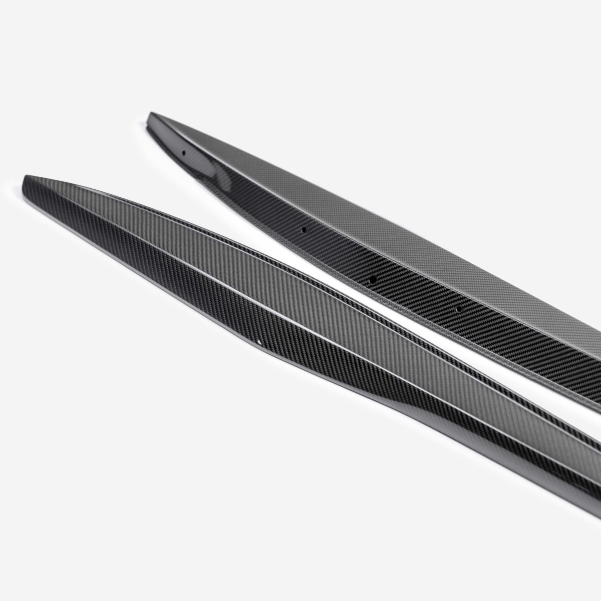 Chevrolet Corvette C8 Side Skirts - Anderson Composites - Z06 - Carbon Fiber - `23+