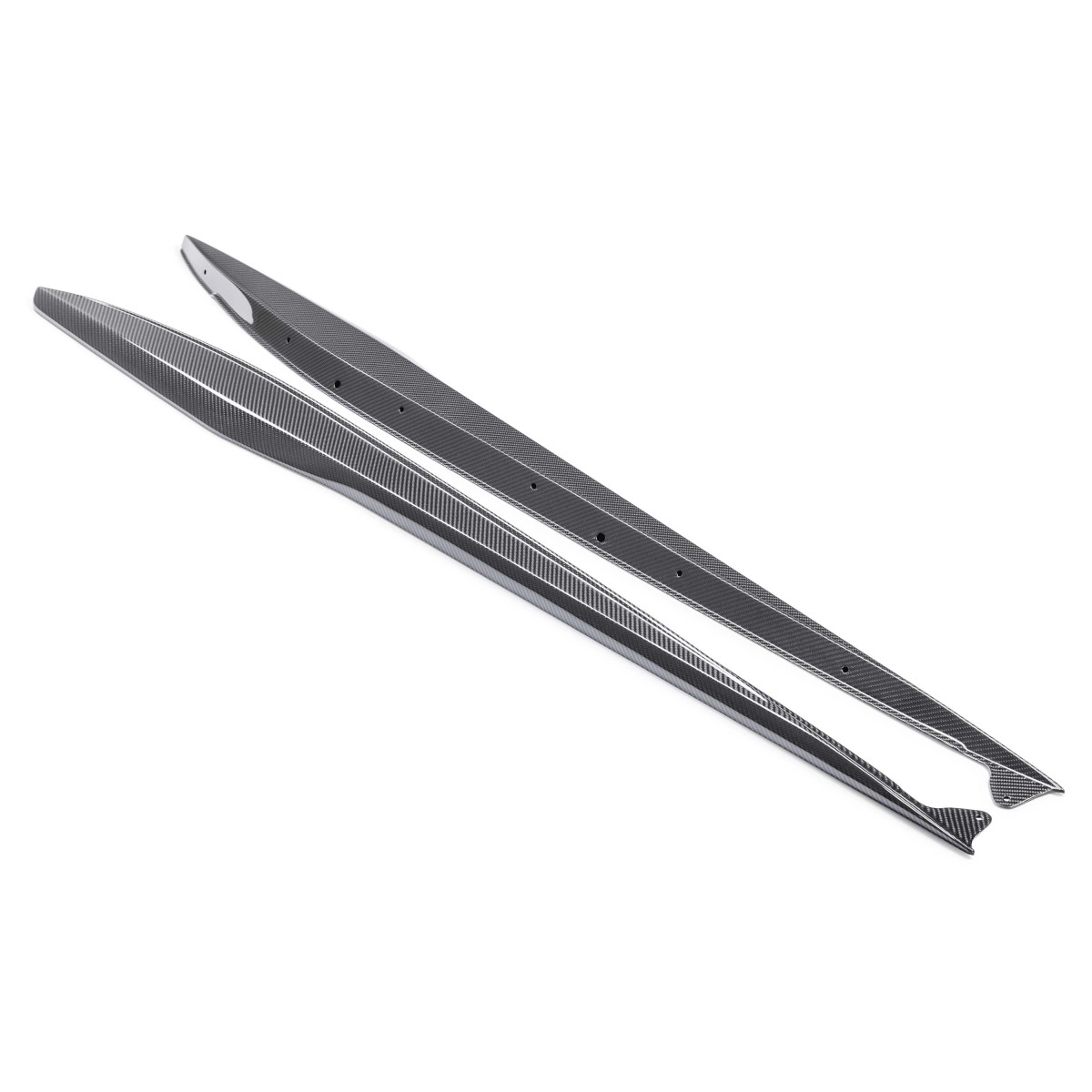 Chevrolet Corvette C8 Side Skirts - Anderson Composites - Z06 - Carbon Fiber - `23+