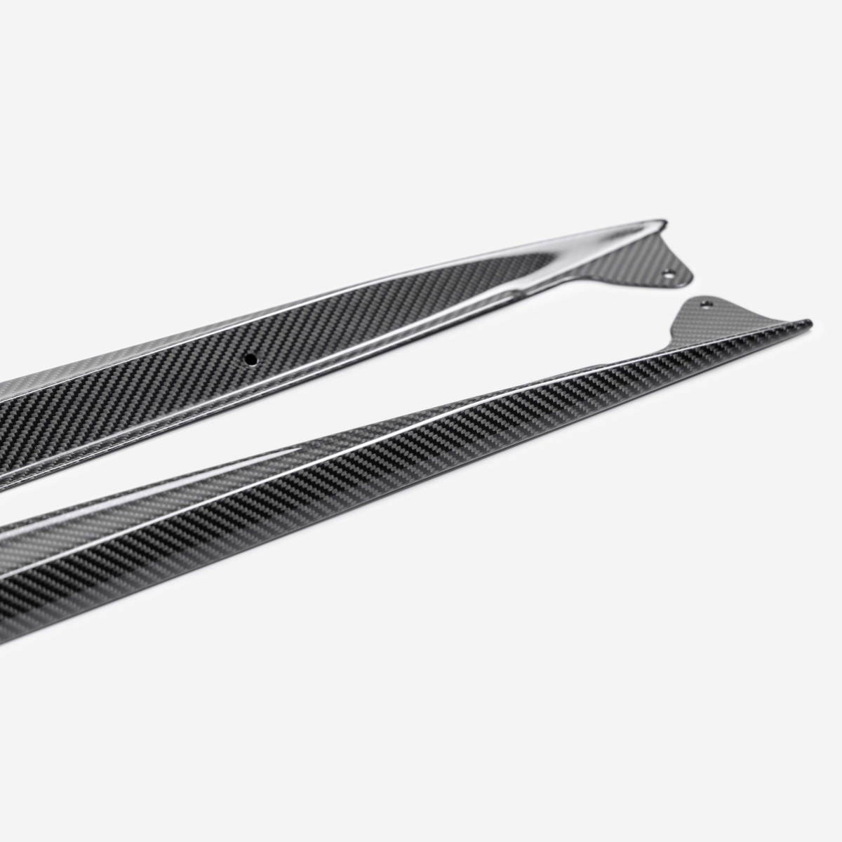 Chevrolet Corvette C8 Side Skirts - Anderson Composites - Z06 - Carbon Fiber - `23+