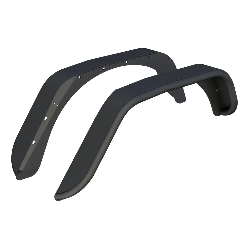 Jeep Wrangler JK Fender Flares - Rear - Smooth Jeep Wrangler JK Fender Flares - Rear - Smooth