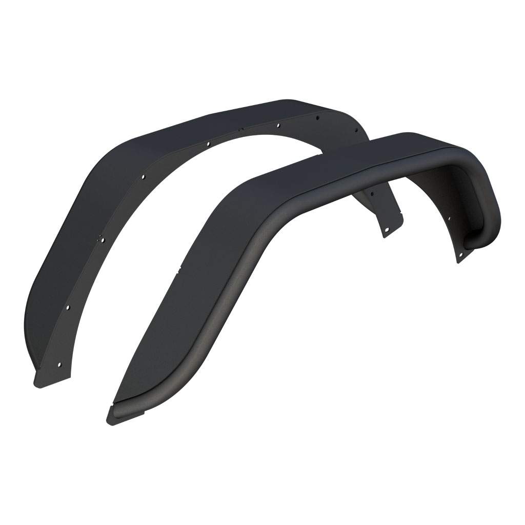 Jeep Wrangler JL Fender Flares - Rear - Smooth Jeep Wrangler JL Fender Flares - Rear - Smooth
