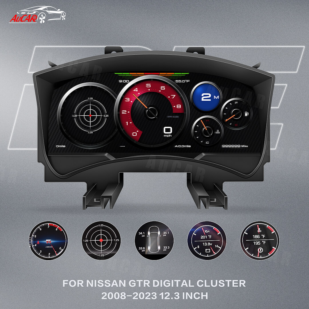 Nissan GTR Radio Head Unit Upgrade System - AUCAR - '08-'23