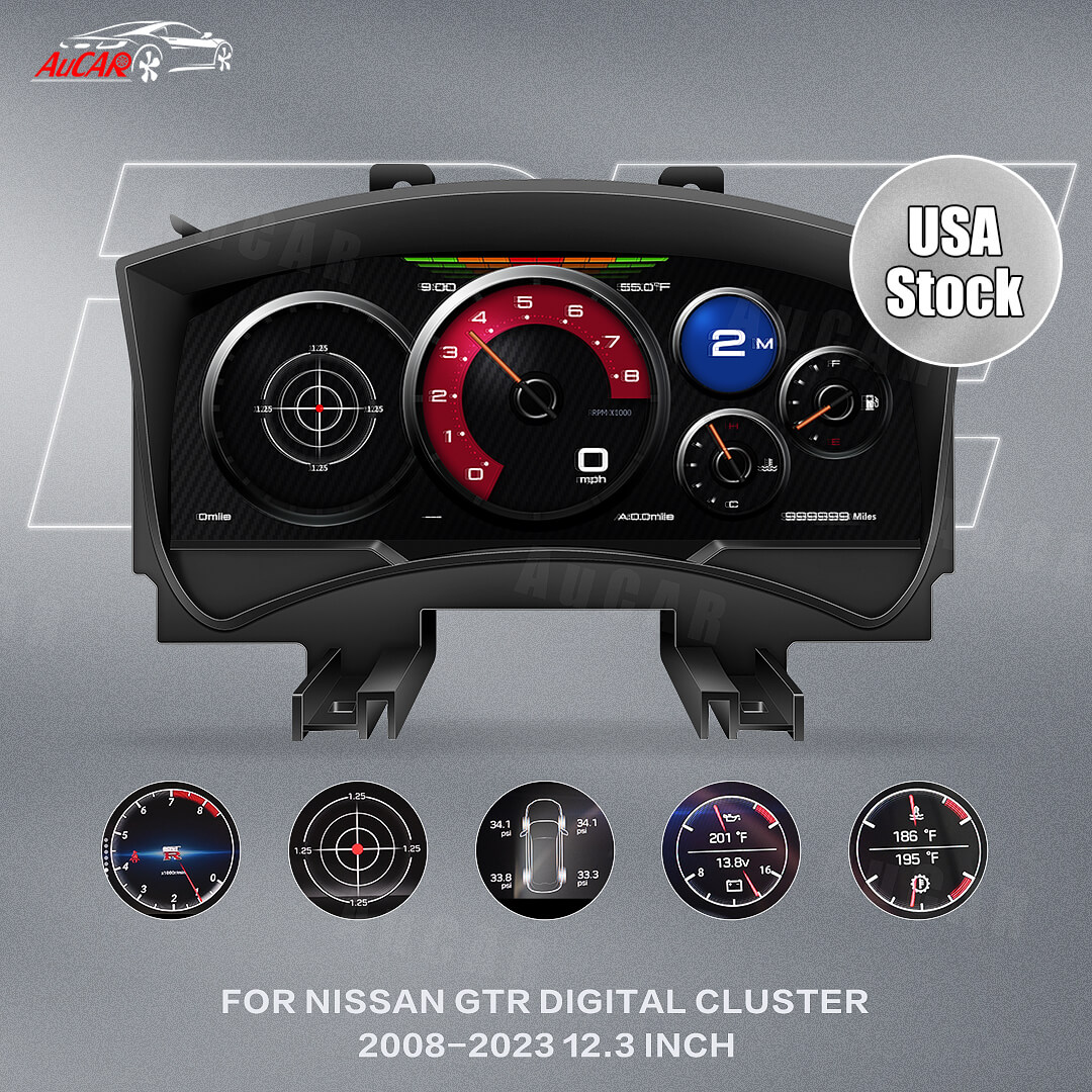 Nissan GTR Radio Head Unit Upgrade System - AUCAR - '08-'23