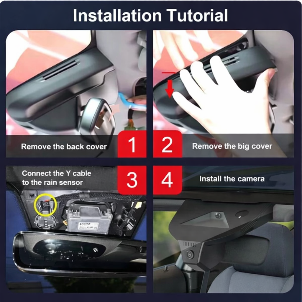 Alfa Romeo Tonale Integrated Dash Camera System - 4K Front Camera