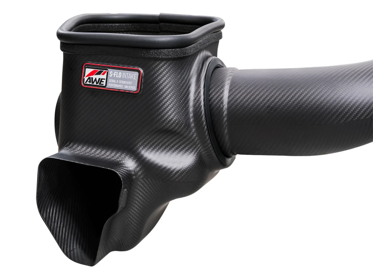 Ford Mustang Performance Air Intake - AWE Tuning - S-FLO Carbon - 5.0L S650 - `24+