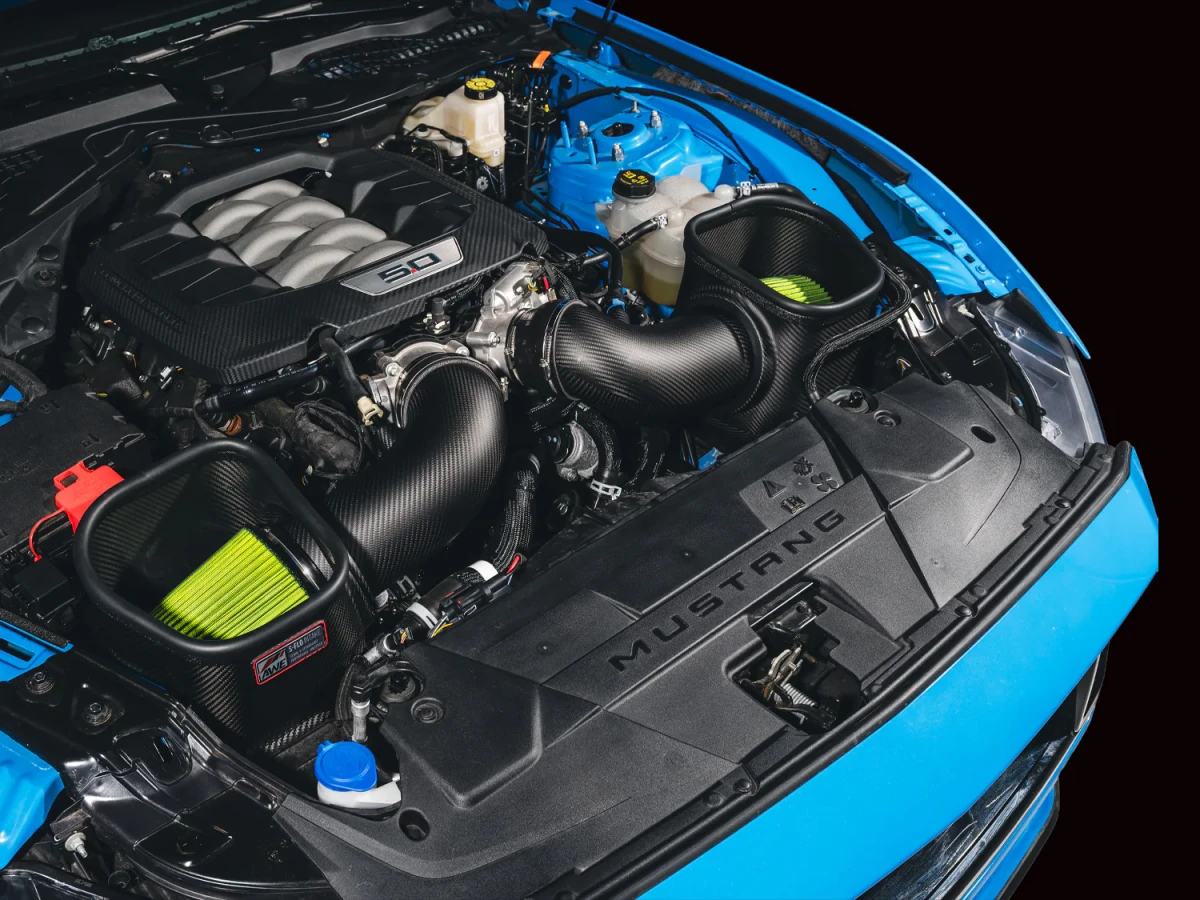Ford Mustang Performance Air Intake - AWE Tuning - S-FLO Carbon - 5.0L S650 - `24+