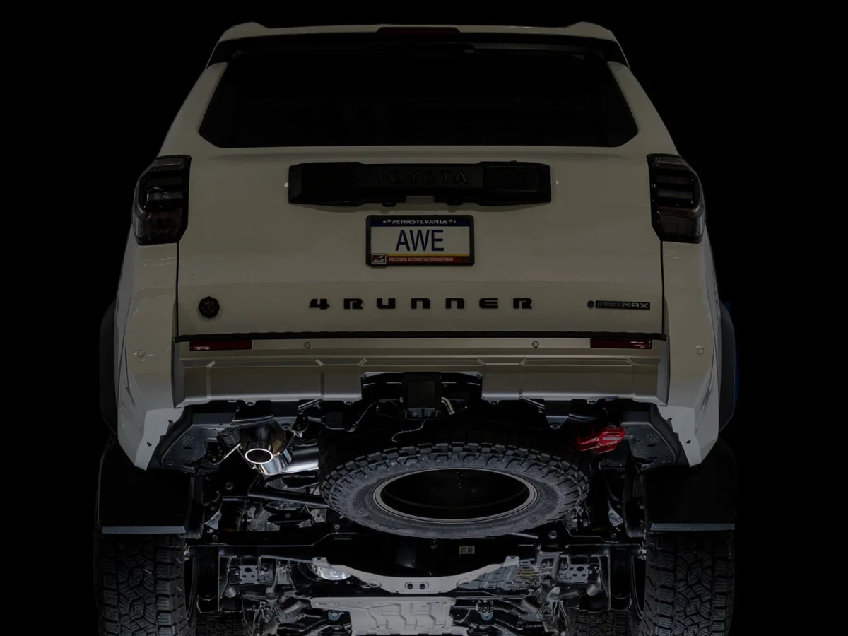 Toyota 4Runner Performance Exhaust - AWE Tuning - Cat-Back Touring with BashGuard - `25-`27
