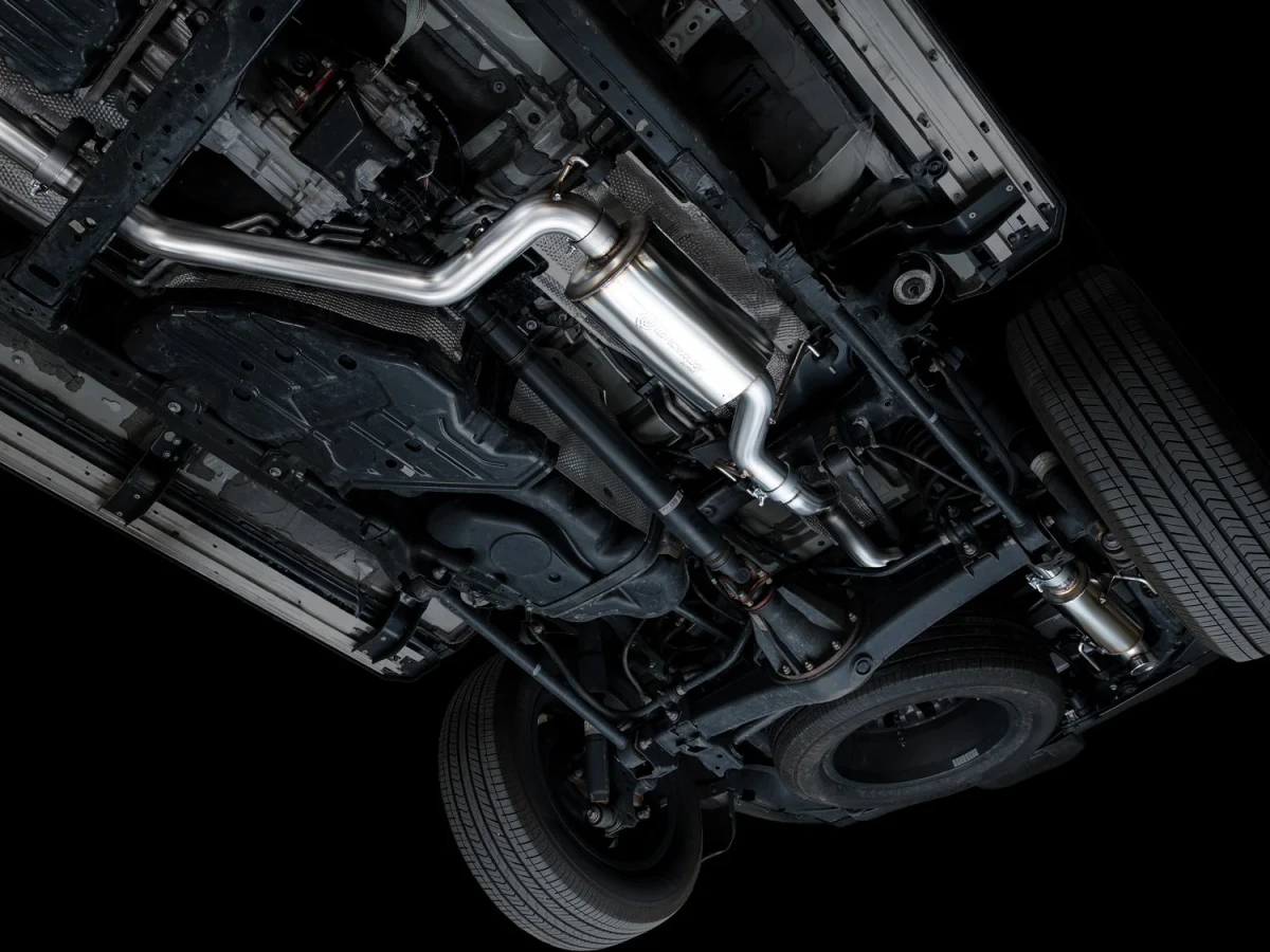 Toyota Land Cruiser Performance Exhaust - AWE Tuning - Cat-Back Touring with BashGuard - `24-`27