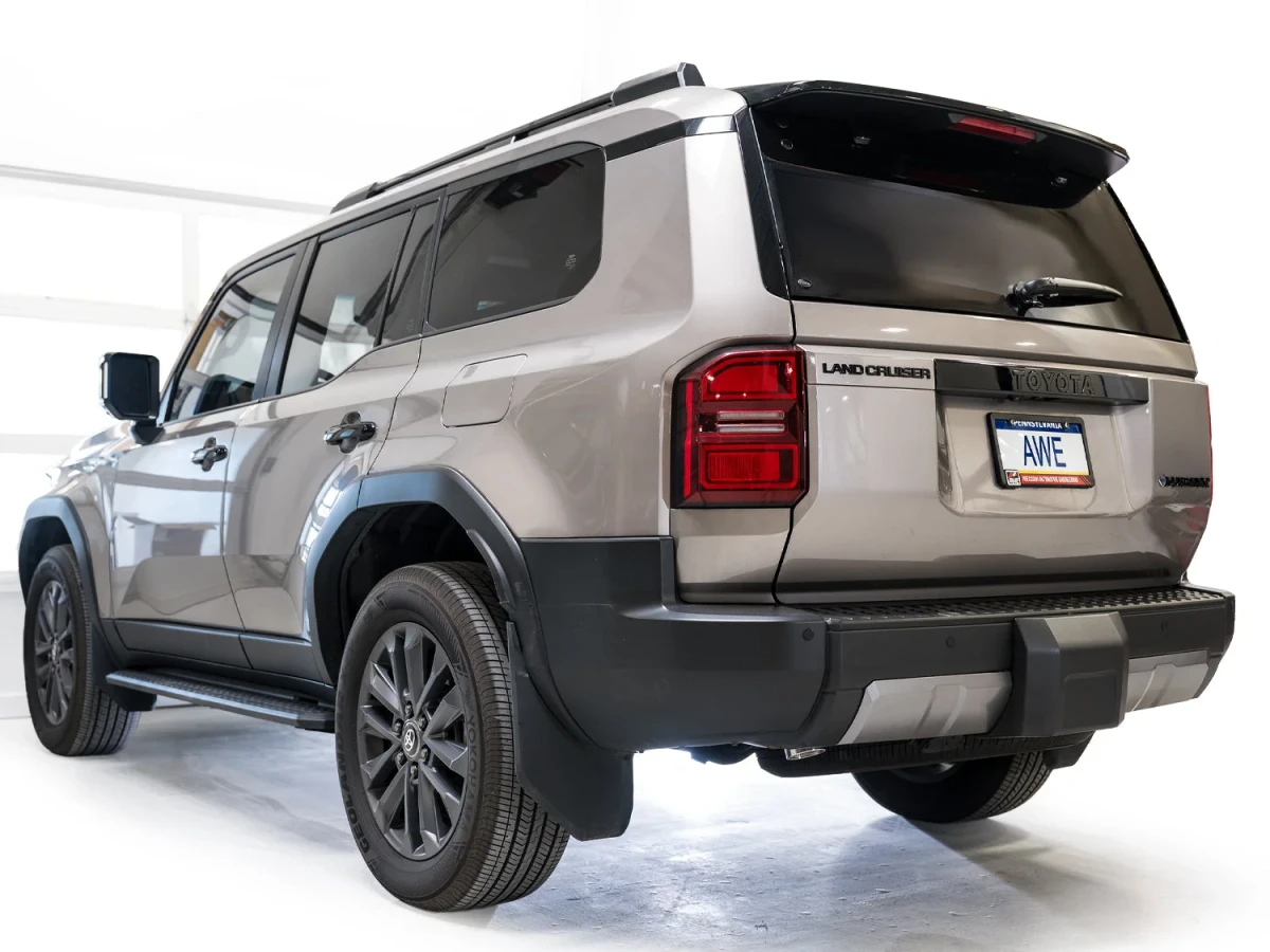Toyota Land Cruiser Performance Exhaust - AWE Tuning - Cat-Back Touring with BashGuard - `24-`27