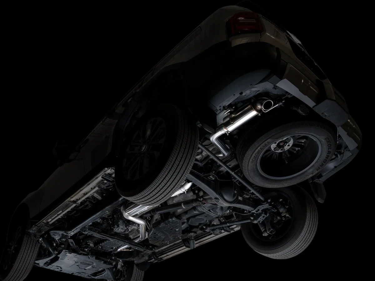 Toyota Land Cruiser Performance Exhaust - AWE Tuning - Cat-Back Touring with BashGuard - `24-`27