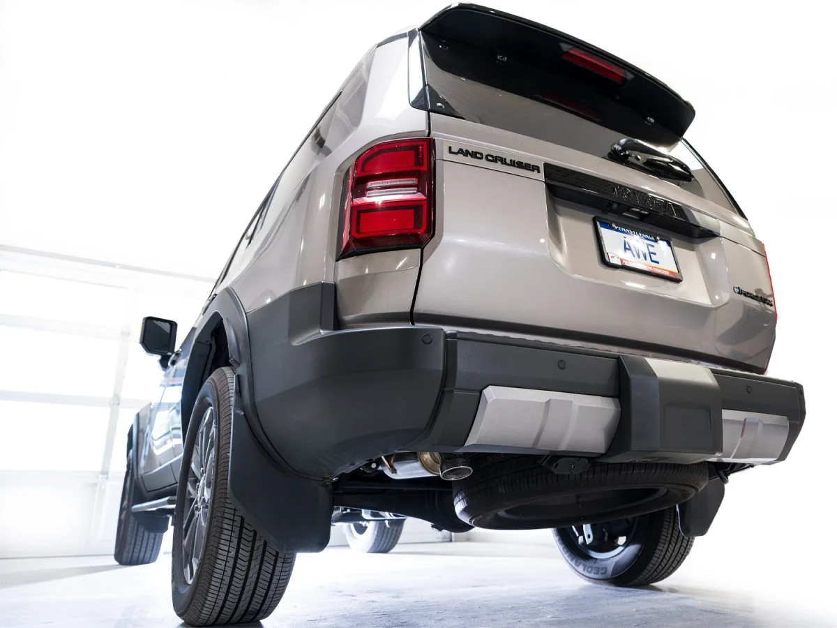 Toyota Land Cruiser Performance Exhaust - AWE Tuning - Cat-Back Touring with BashGuard - `24-`27