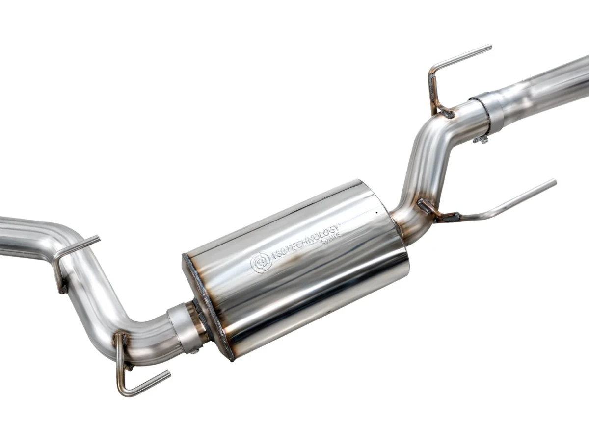Toyota Land Cruiser Performance Exhaust - AWE Tuning - Cat-Back Touring with BashGuard - `24-`27