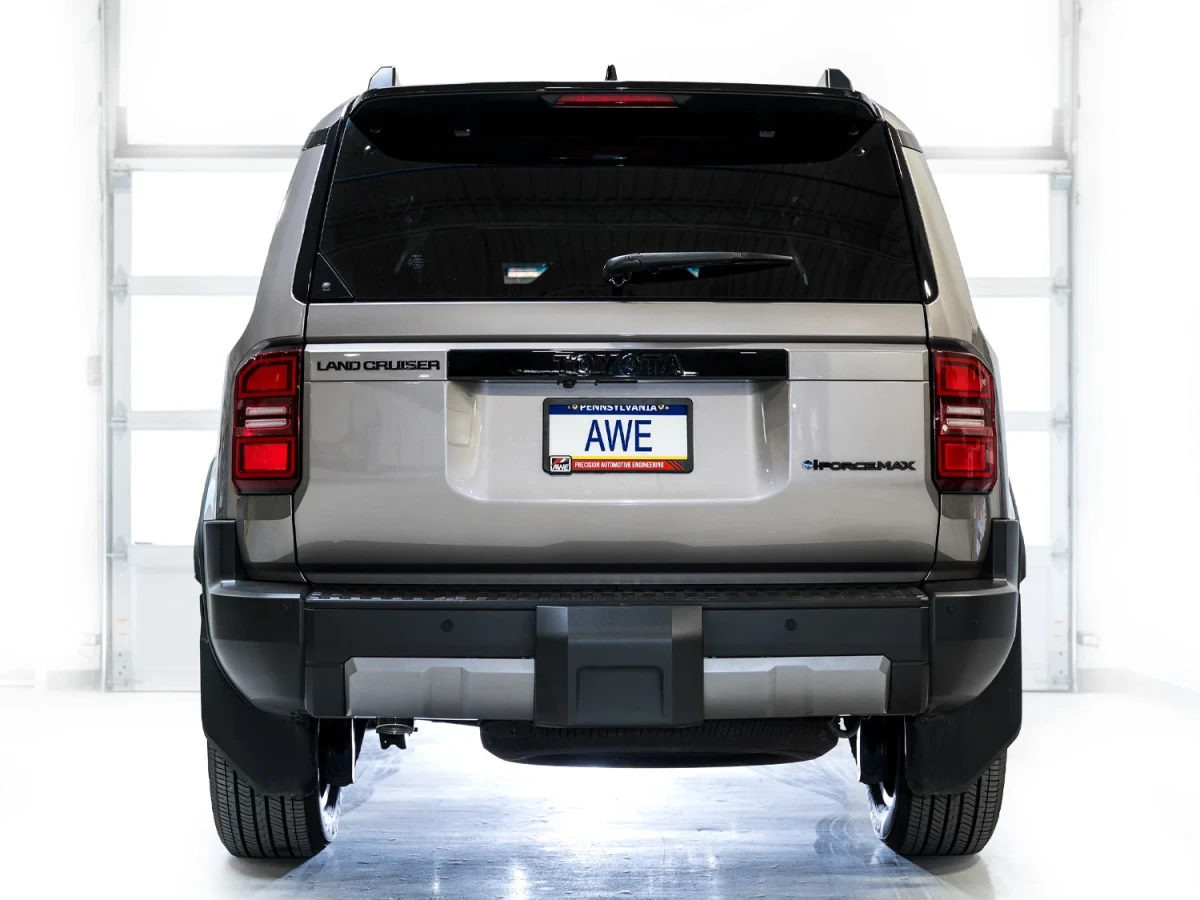 Toyota Land Cruiser Performance Exhaust - AWE Tuning - Cat-Back Touring with BashGuard - `24-`27