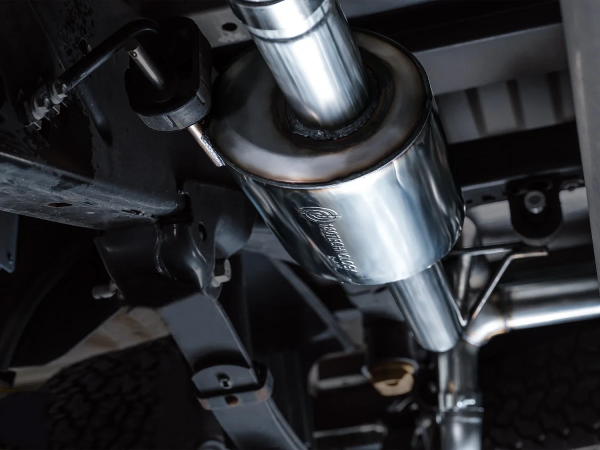 Ford F150 Performance Exhaust - AWE Tuning - Cat Back, 0FG Resonated - Chrome Silver Tips - w/ Bumper Cutouts `21-`27