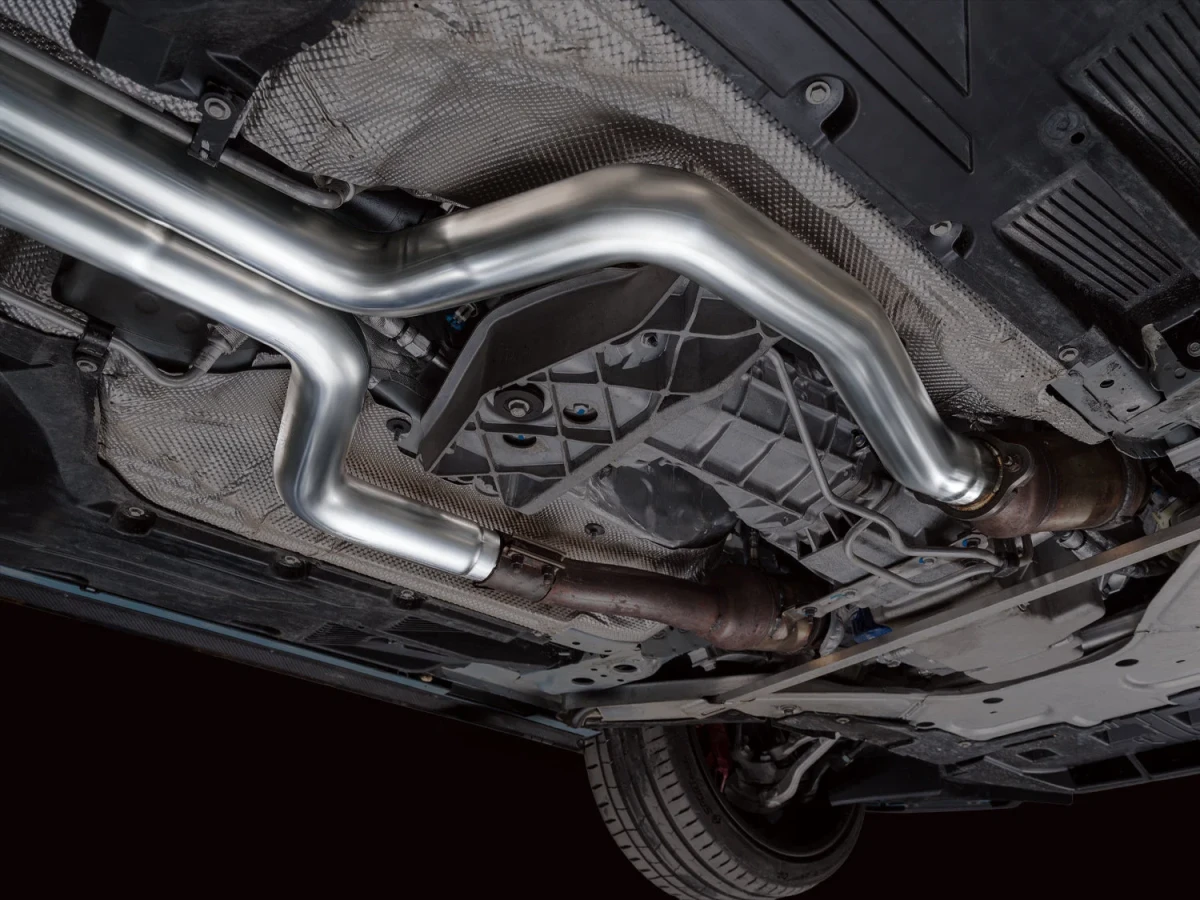 Cadillac CT5-V Performance Exhaust - AWE Tuning - SwitchPath - Chrome Silver - Blackwing `22-`26