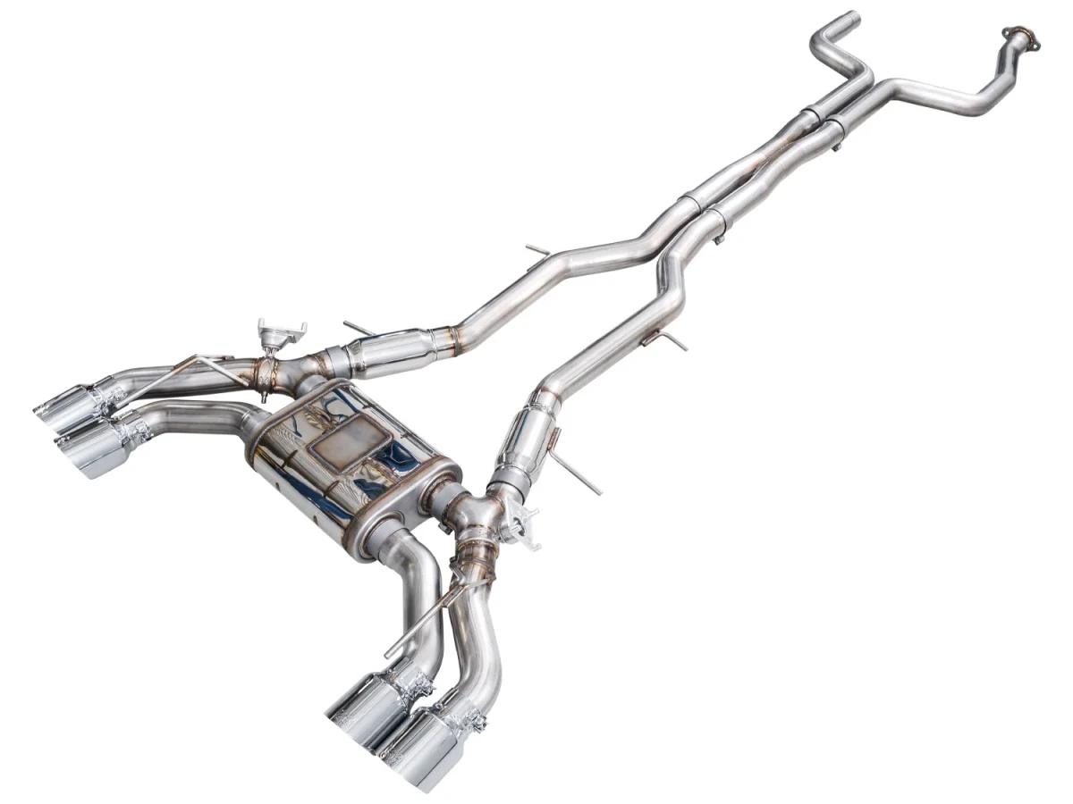 Cadillac CT5-V Performance Exhaust - AWE Tuning - SwitchPath - Chrome Silver - Blackwing `22-`26