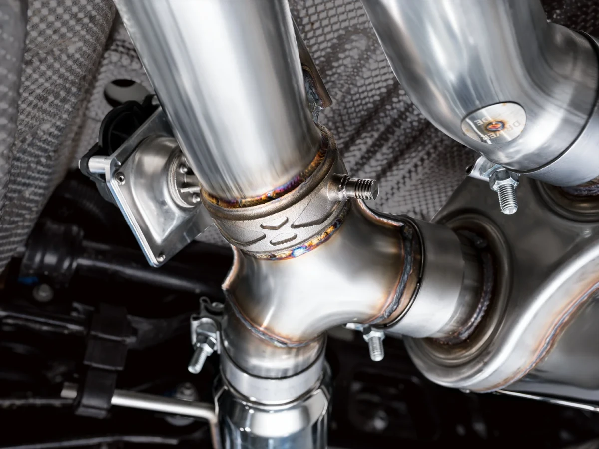 Cadillac CT5-V Performance Exhaust - AWE Tuning - SwitchPath - Chrome Silver - Blackwing `22-`26