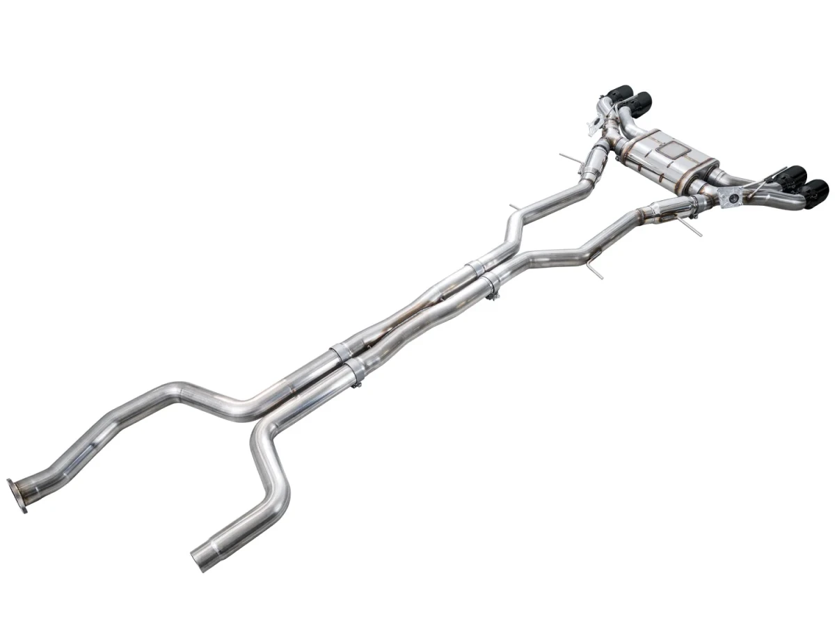 Cadillac CT5-V Performance Exhaust - AWE Tuning - Cat-Back SwitchPath - Diamond Black - Blackwing `22-`26